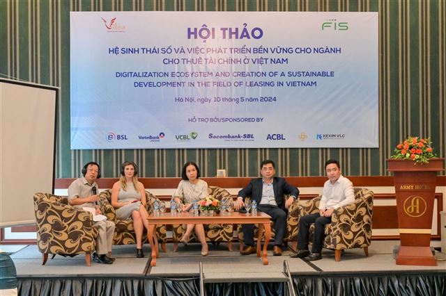 Hội thảo “Hệ sinh thái số và việc phát triển bền vững cho ngành cho thuê tài chính ở Việt Nam”