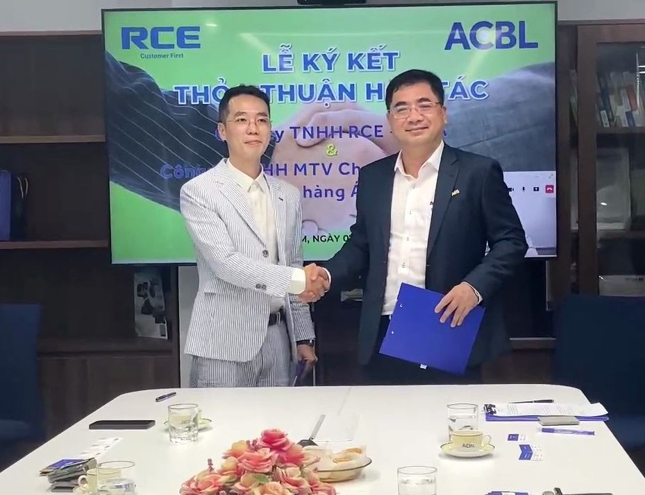 ACBL VÀ RCE VINA HỢP TÁC CHIẾN LƯỢC ĐƯA GIẢI PHÁP TÀI CHÍNH TỐI ƯU ĐẾN KHÁCH HÀNG